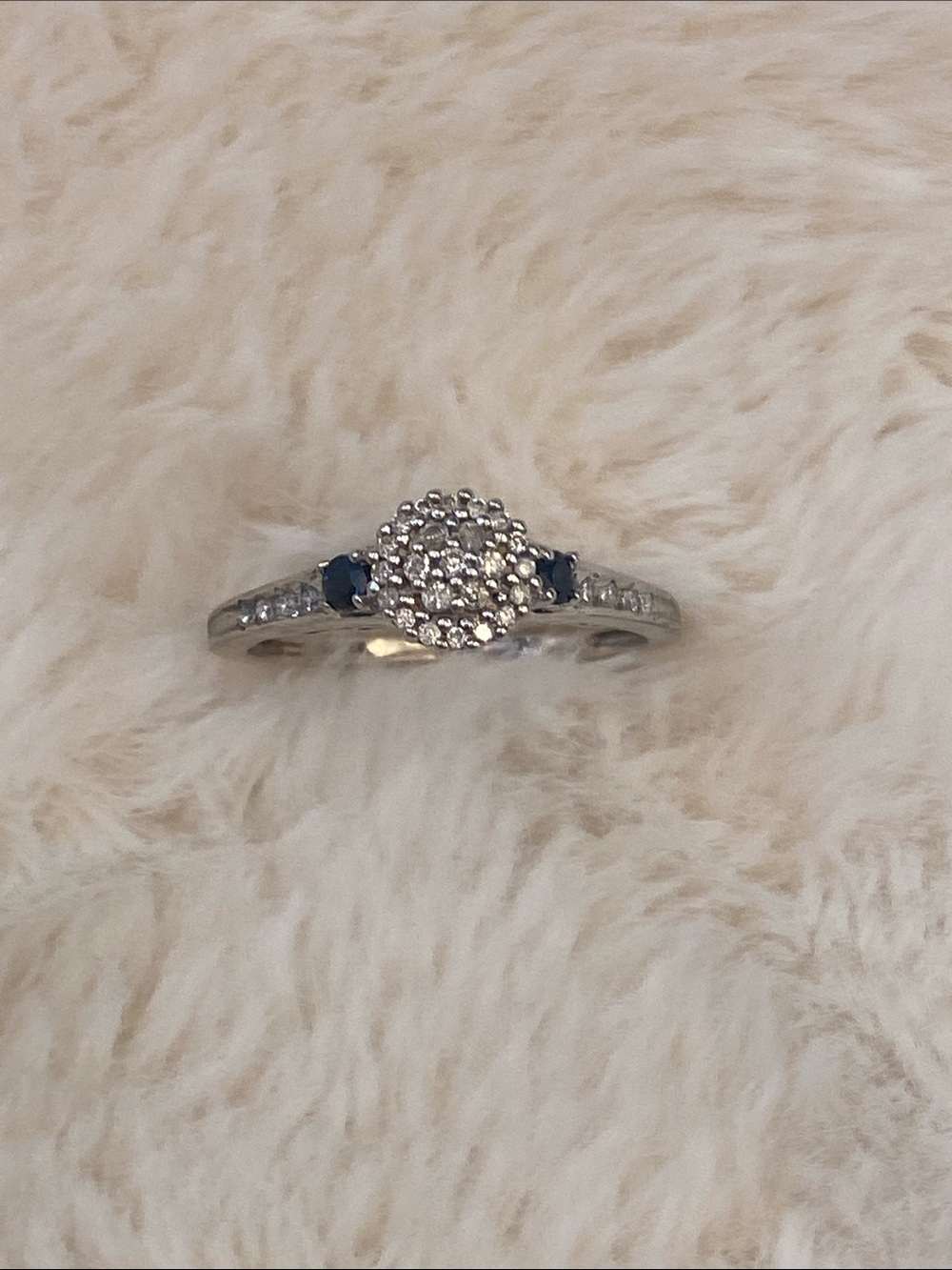 Diamond Sapphire Ring